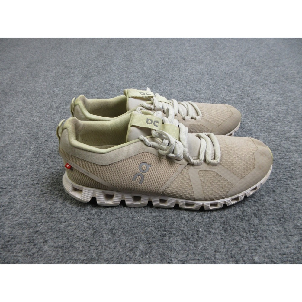 On Cloud Shoes Womens Size 8 EUR 39 Beige Running Sneakers Swiss Engineering
